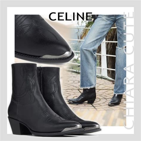 celine country boots|celine women's wedges.